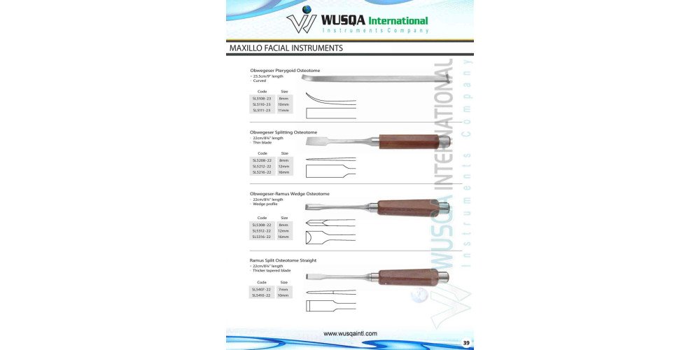 Maxillo Facial Instruments